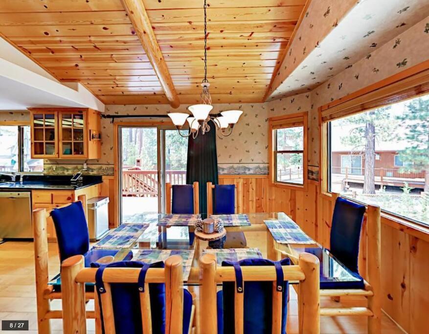 Teakwood - 3-Br Spa, Fire Pit, Quiet, Ac, Centrally Located Villa Big Bear Lake Exterior photo