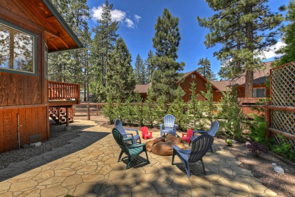 Teakwood - 3-Br Spa, Fire Pit, Quiet, Ac, Centrally Located Villa Big Bear Lake Exterior photo